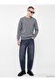 Xside Gray Crew Neck Woolen Men's Sweater - 2