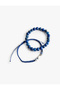 Braided Beaded Bracelet Set of 2 - 3