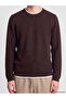 Xside Brown Crew Neck Men's Sweater - 3