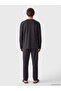 Anthracite Regular Fit Printed Men's Pajama Set - 4