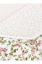 Güliz Double-Sided Single Duvet Cover Without Pillowcase Single Pique 160X220 cm Powder - 3