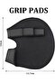 4 Finger Weight Lifting Grips, Breathable Neoprene Non-Slip Rubber Pads, Ergonomic Support Gloves fo - 2