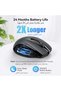 Wireless Mouse, 2.4G Ergonomic Optical Mouse, Computer Mouse for Laptop, PC, Computer, Chrom - 5
