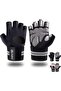 Flexi Muscles - Gym Gloves for Working Out with Wrist Support, Exercise Gloves for Weight Lifting, C
