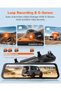 كاميرا لوحة القيادة G900 Core-N مقاس 12 بوصة بدقة 4K، مع تقنية STARVIS 2 HDR للرؤية الليلية - 6