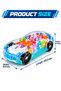 Transparent Electric Gear Racing Car Toy for Kids 3+ – Light & Music Toy Car with Visible Colorful Mechanical Gears, Automatic Movement & Clear Body Design - 3