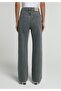 Loose Bootcut Fit Women's over Dyed Denim Jean Pants - 2