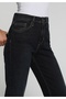 Loose Straight Fit Women's over Dyed Denim Jean Pants - 5