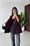 Vatkali Lined Striped Blazer Jacket Muldum - 4