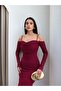 Strappy Collar Lace Dress - 6