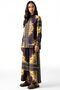 Msn Abstract Patterned Shirt Collar Set - 2