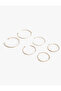 Steel 3-Piece Hoop Earring Set - 2
