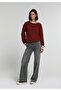 Wide Leg Fit Women's over Dyed Denim Jean Trousers - 3