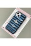 iPhone 14 Plus/15 Plus Compatible Black Leather Textured Silicone Protects Camera Shock-Absorbing Sea Animals Pattern Case - 2