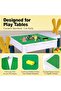 Tokokimo Building Blocks Baseplates 32x32 Studs, Green Building Brick Baseplates Compatible with Maj - 4