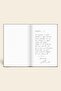 Bloom Garden Spiral Notebook Lined Beige 13X18 cm - 6