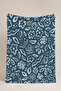 Sky Bloom Floral Multi-Purpose Fleece Blanket & Coverlet