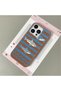 iPhone 15 Pro Compatible Brown Leather Textured Silicone Protects Camera Shock-Absorbing Sea Animal Pattern Case - 2