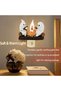 Ghosts Campfire Nightlight, Halloween Night Light Ghost Campfire Flickering Nightlight, Halloween Decor 3D LED Small Electric Faux Campfire Night Light, Halloween Nightlight Indoor Decorations (1PC) - 5