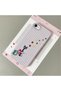 iPhone 7/8/Se 2020 2022 Compatible Pink Leather Textured Silicone Protects Camera Shock-Absorbing Cat and Star Pattern Case - 2