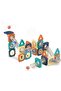Marble Run Building Blocks, 66 PCS Unique Design Stem Toy Set, Marble Run Set, Marble Runs To - 6
