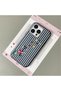 iPhone 14 Pro Compatible Black Leather Textured Silicone Protects Camera Shock-Absorbing Cat and Star Pattern Case - 2