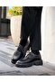 Reilly Model Genuine Leather Handmade Black Floter Casual Shoes