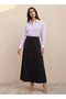 Smart Maxi A-line Skirt - 5