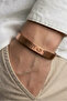 Men's and Women's Pure Copper Bracelet with La Ilahi Illallah Written Adjustable Copper Cuff Bracelet - 5