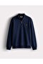 5Wm3580-Nv Men's Sweat Navy Blue