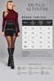 Women's Steel Knitted Mini Skirt High Waist - 2