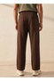 Youth Relaxed Fit Interlock Joggers with Open Hem - 4