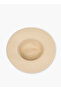 Straw Fedora Hat with Belt Detail - 7