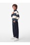 Cotton in Pocketed Denim Pants with Adjustable Waistband and Elastic Bands - 2