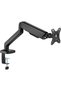 TV Single Monitor Arm Desk Mount – Adjustable Gas Spring Monitor Stand with Full Motion, 360° Rotation, Tilt & Swivel, VESA Compatible Computer Screen Holder for Home Office - 3