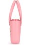 Kaliedo 35×11×26cm EVA Rubber Beach Tote Bag with 5 Summer Charms | Waterproof, Durable & Easy-to-Clean | Spacious Summer Beach Bag for Women & Family (Pink) - 4