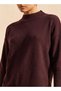 ASYMMETRICAL HIGH NECK SWEATER - 6