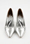 Ferik Women's Stiletto Pointed Toe Thin Heeled Shiny Textured Elegant Stylish Event Shoes 2033 Heel 7 cm - 2