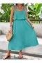Rochie midi, verde - 0XL - 3