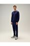 5Wm4700-Nv Men's Sweatpants Navy Blue - 3