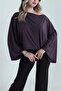 Cupral batwing sleeve blouse - 3