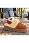 Furry Closed Front Taba - 3