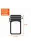 Environmentally Friendly, Recyclable, Jar-Like, Lockable, Food Storage Bag (17X27 cm - 1000 ml) 50 Pieces - 4