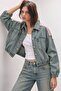 Women's Comfortable Fit Denim Jacket, Soft Touch Denim Jacket - 3