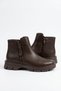 Molay Double Zipper Non-Slip Sole Women's Boots Brown Skin - 6