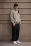 Men's Winter 3-Strand Fleece Hooded Oversize Sweatshirt with Kangaroo Pocket - 7