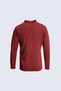 Tile Regular Fit Plain Polo Neck Knitwear Sweater - 4