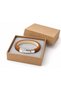 Jorvello Brown Leather Men's Bracelet - Modern Design with Long Silver Clasp - 2