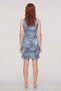 Women's Leaf Patterned Basic Nightgown - Smoked - 2