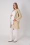 Maternity Pajama and Robe Set – 3-Piece Winter Maternity Set, Thick Textured Robe and 4-Button Closure - 2